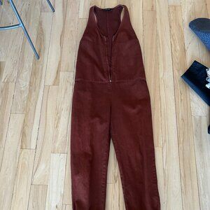Rachel Comey Buxton Jumpsuit in Oxblood